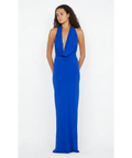 Bec & Bridge Nessie Cowl Neck Maxi Dress Blue 12 - Blue / 12 - Dresses