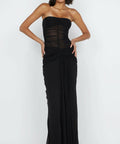 Bec + Bridge Noemi Strapless Dress - Black - Dresses