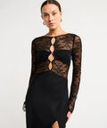Bec & Bridge - Bec & Bridge Nora Lace Long Sleeve Maxi Dress