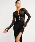 Bec & Bridge - Bec & Bridge Nora Lace Long Sleeve Maxi Dress