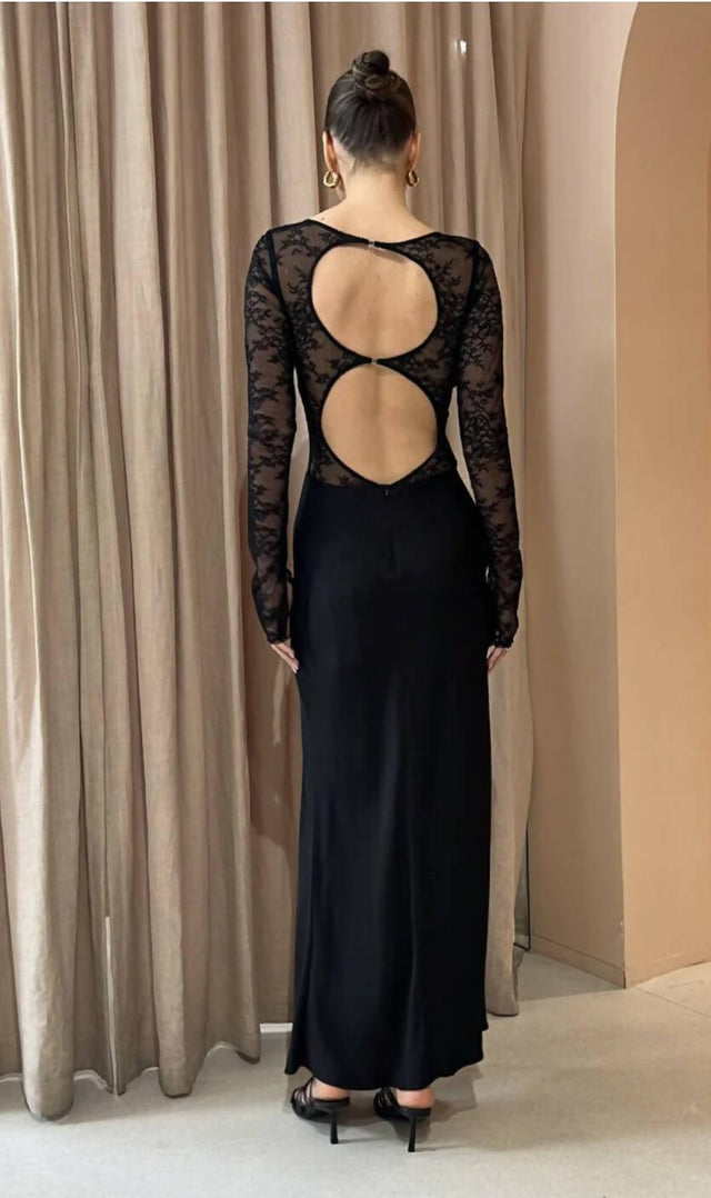 Bec & Bridge Nora Lace Long Sleeve Maxi Dress | Passion For Fashion Bec & Bridge Nora Lace Long Sleeve Maxi Dress | Passion For Fashion