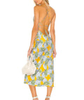 Bec & Bridge Palm Paradise Midi Dress - 8 / Multi - Dresses