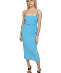 Bec & Bridge Paloma Midi Dress in Azure - 6 / Blue - Dresses