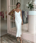 Bec & Bridge Piper Midi Dress - 6 / White - Dresses