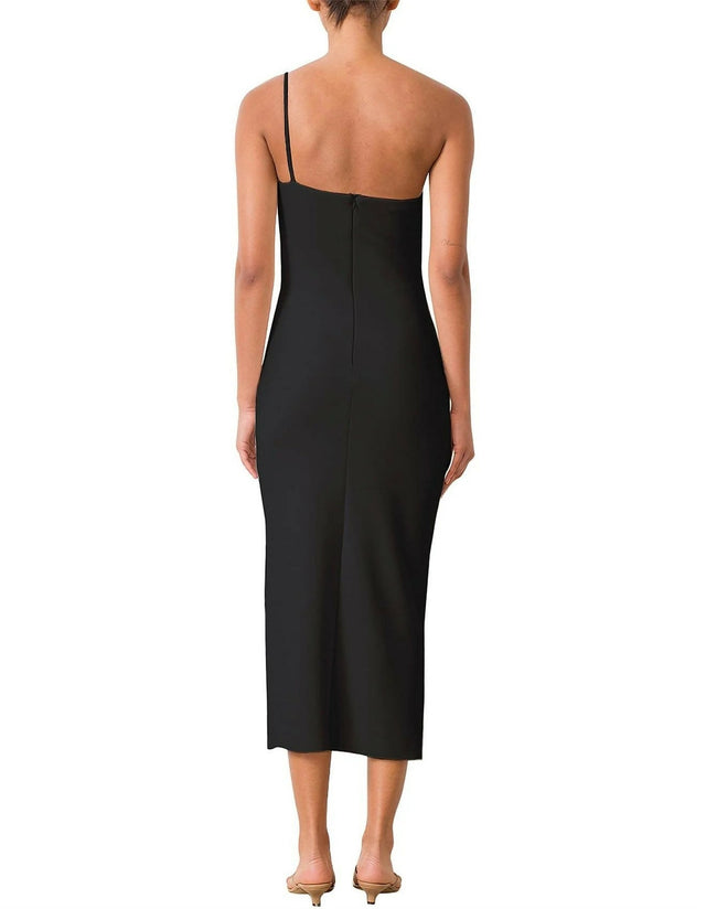 Bec & Bridge Raphaela Midi Dress - 10 / Black - Dresses