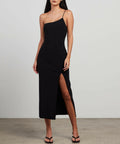 Bec & Bridge Raphaela Midi Dress - 10 / Black - Dresses