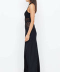 Bec & Bridge Ria Asym Maxi Dress - 6 / Black - Dresses