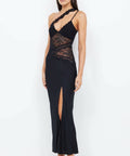Bec & Bridge Ria Asym Maxi Dress - 6 / Black - Dresses