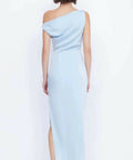 Bec & Bridge Rochelle Asym Midi Dress Size 8 - 8 / Blue - Dresses