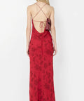 Bec & Bridge Ruby Slip Maxi Dress - 8 / Red - Dresses