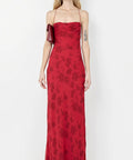 Bec & Bridge Ruby Slip Maxi Dress - 8 / Red - Dresses
