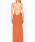 Bec + Bridge Sabrina Drape Maxi Dress | Persimmon - Dresses