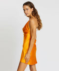 Bec & Bridge Seraphine Mini Dress - 8 / Orange - Dresses