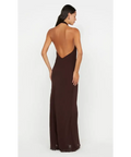 Bec & Bridge Soneva Wrap Dress Chocolate Brown Size 8 - 8 / Brown - Dresses