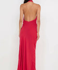 Bec & Bridge Soneva Wrap Dress Strawberry - 8 / Red - Dresses