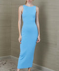 Bec & Bridge Sorbet Summer Midi Dress - 8 / Blue - Dresses