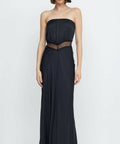 Bec & Bridge Spencer Lace Strapless Maxi - 8 / Black - Dresses