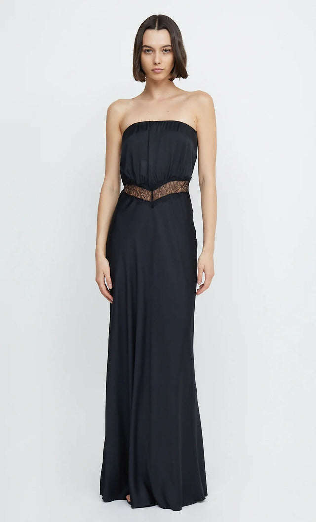 Bec & Bridge Spencer Lace Strapless Maxi