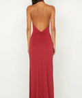 Bec & Bridge Susie Plunge Maxi Dress in Cherry - Dresses