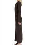 Bec & Bridge Sylvia Long Sleeve Maxi Dress - 8 / Brown - Dresses