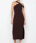 Bec & Bridge Sylvie Midi - 8 / Brown - Dresses