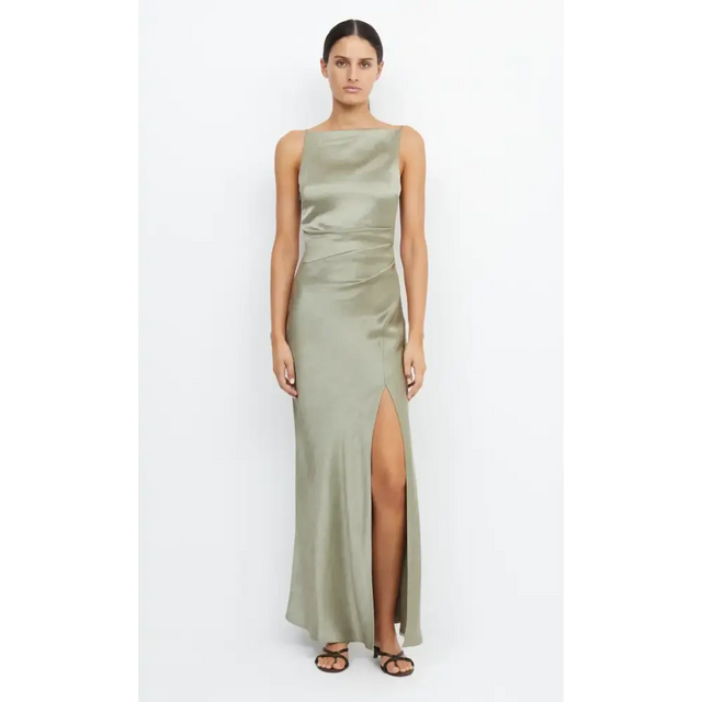 Bec & Bridge The Dreamer Maxi Dress In Sage - 6 / Green - Dresses