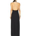 Bec & Bridge Tillie Drape Maxi Dress Black Size 6 - 6 / Black - Dresses