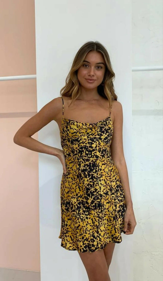 Bec + Bridge Turtle Rock Mini Dress - 8 / Print - Dresses