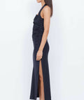 Bec & Bridge Ula Asym Maxi Size 8 - 8 / Navy Blue - Dresses