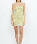 Bec & Bridge Venus Sequin Mini - Size 10 - Dresses