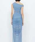 Bec & Bridge Whorl Asym Maxi Dress - 10 / Blue - Dresses