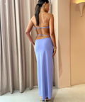 Bec & Bridge Zadie Strapless Midi Dress - 6 / Purple - Dresses