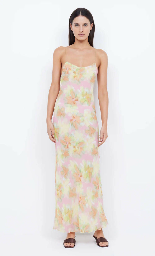 Bec & Bridge Zephy Print Slip Dress - 8 / Floral - Dresses
