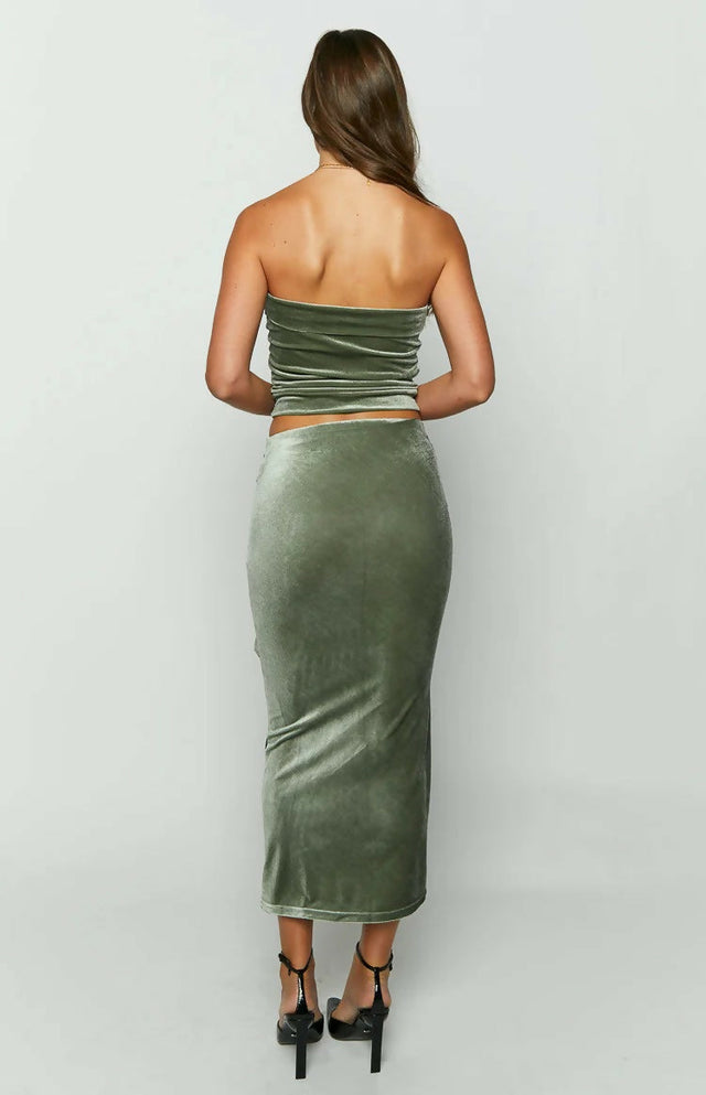 Beginning Boutique Arleth Velvet Set Green | Passion For Fashion Beginning Boutique Arleth Velvet Set Green | Passion For Fashion