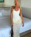Benni Ariel Maxi Dress in Shell - Dresses