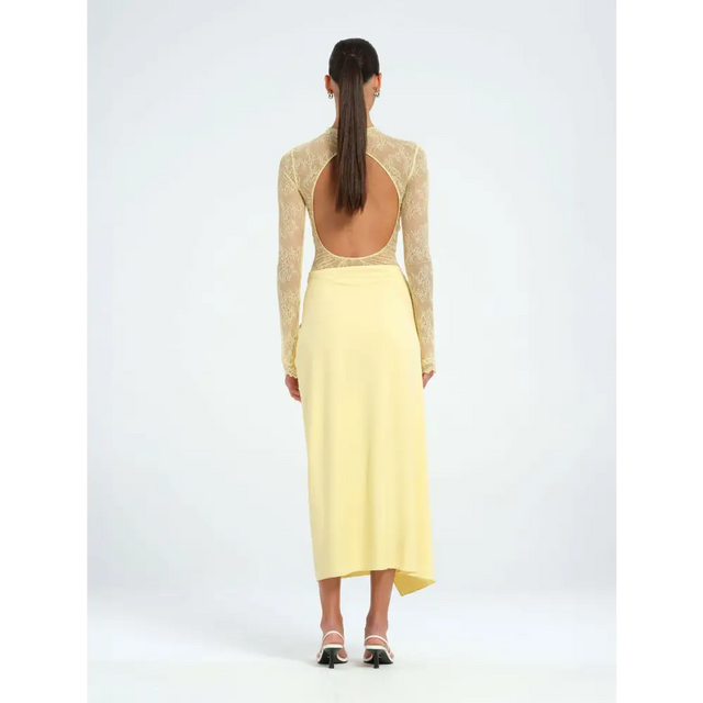 BEN375-WEBRES_1720x2284_LaurenStevenson_ColtonMidiDress_Butter-3