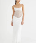 Benni Gabriel Maxi Dress White Size 12 - 12 / White - Dresses