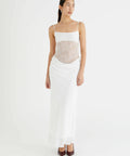 Benni Gabriel Maxi - White - 8 / White - Dresses