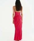Benni Gina Halter Neck — Watermelon - Dresses