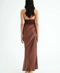 Benni Gina Maxi Dress - 8 / Brown - Dresses
