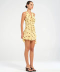 Benni Harlow Mini Dress - 10 / Yellow - Dresses