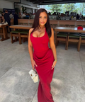 Benni Jade Maxi Dress in Scarlet - Dresses