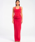 Benni Jade Maxi Dress in Scarlet - Dresses