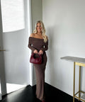 Benni Lorena Maxi Dress - Brown / 8 - Dresses
