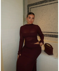 Benni Mable Maxi - Plum - 8 / Red - Dresses