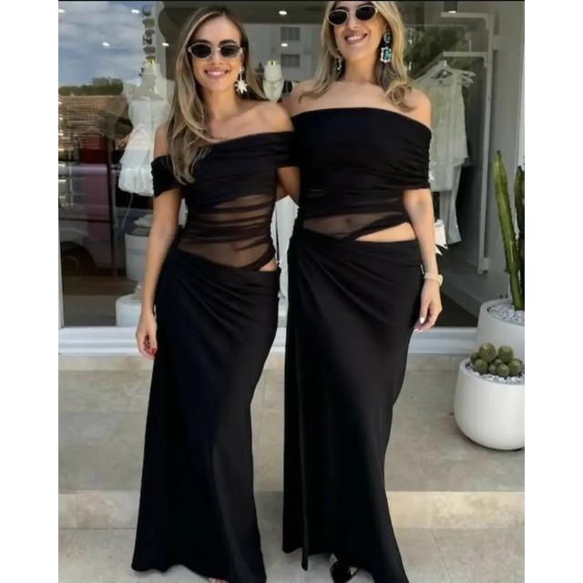 Benni Nico Maxi Dress - 10 / Black - Dresses