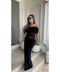 Benni Nico Maxi Dress - 10 / Black - Dresses