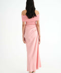 Benni Nico Off Shoulder Maxi - 8 / Pink - Dresses