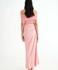 Benni Nico Off Shoulder Maxi - 8 / Pink - Dresses