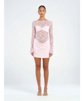 Benni Oskar Mini Dress Baby Pink - 8 / Pink - Dresses